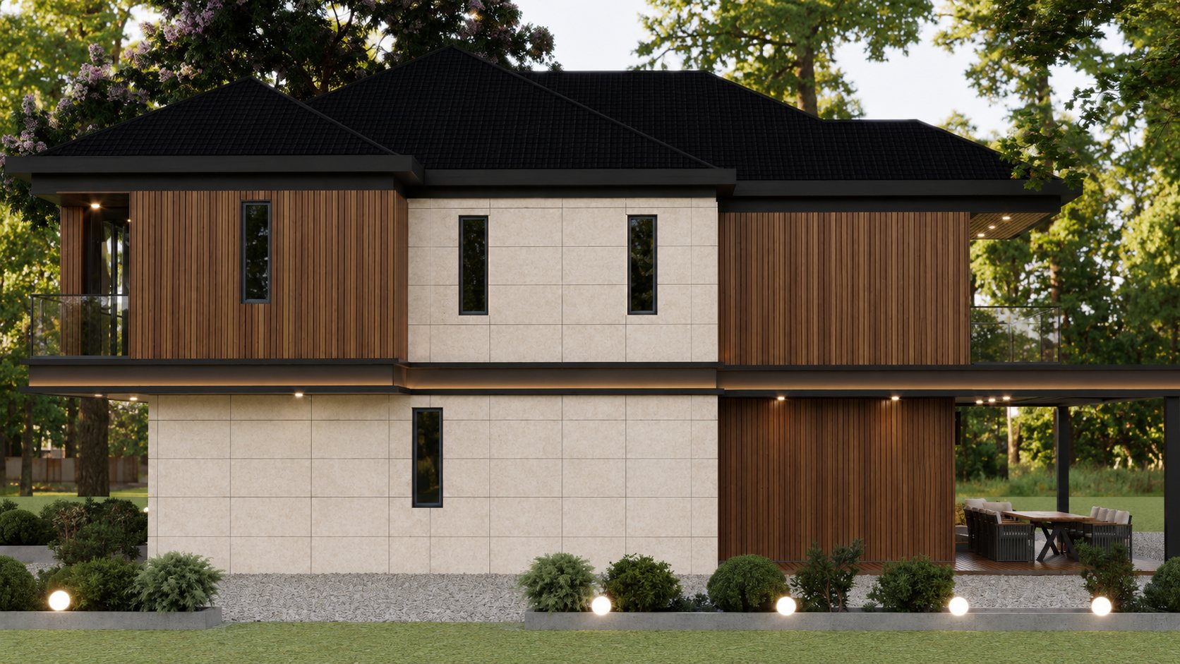 B Tipi Villa dış cephe görseli 2 — Kılkışlı Duru Prestij